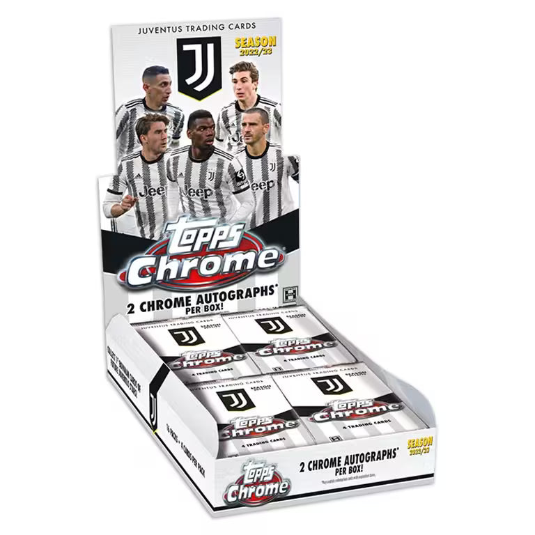 2022/23 Topps Chrome Juventus Soccer Hobby Box