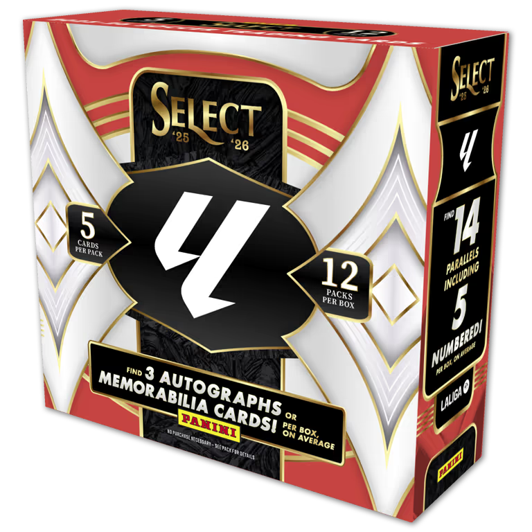 2025/26 Panini Select La Liga Soccer Hobby Box