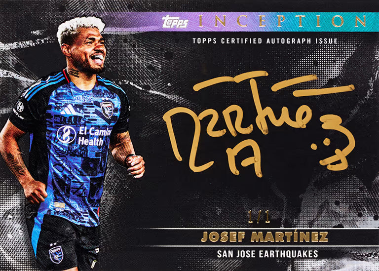 10 BOX 2025 Topps Inception MLS Soccer Break / RPT / #103