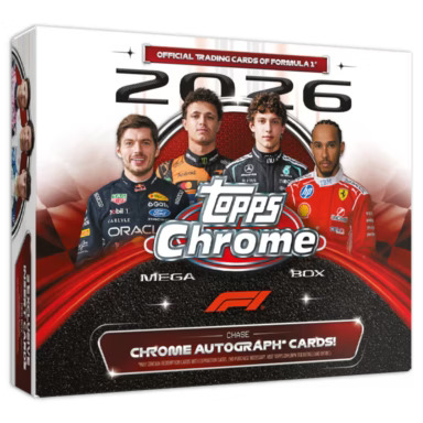 2026 Topps Chrome F1 Formula 1 Mega Box