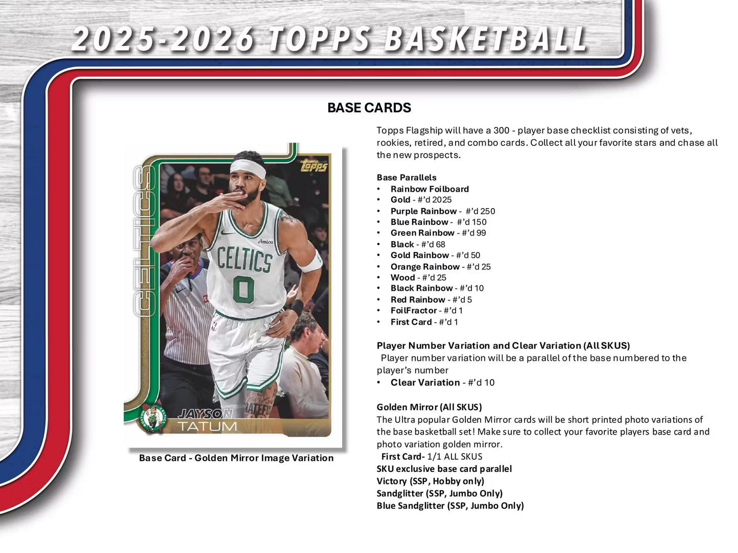 1 CASE (8 BOX) 2025/26 Topps Basketball Hobby JUMBO Break / PYT / #90