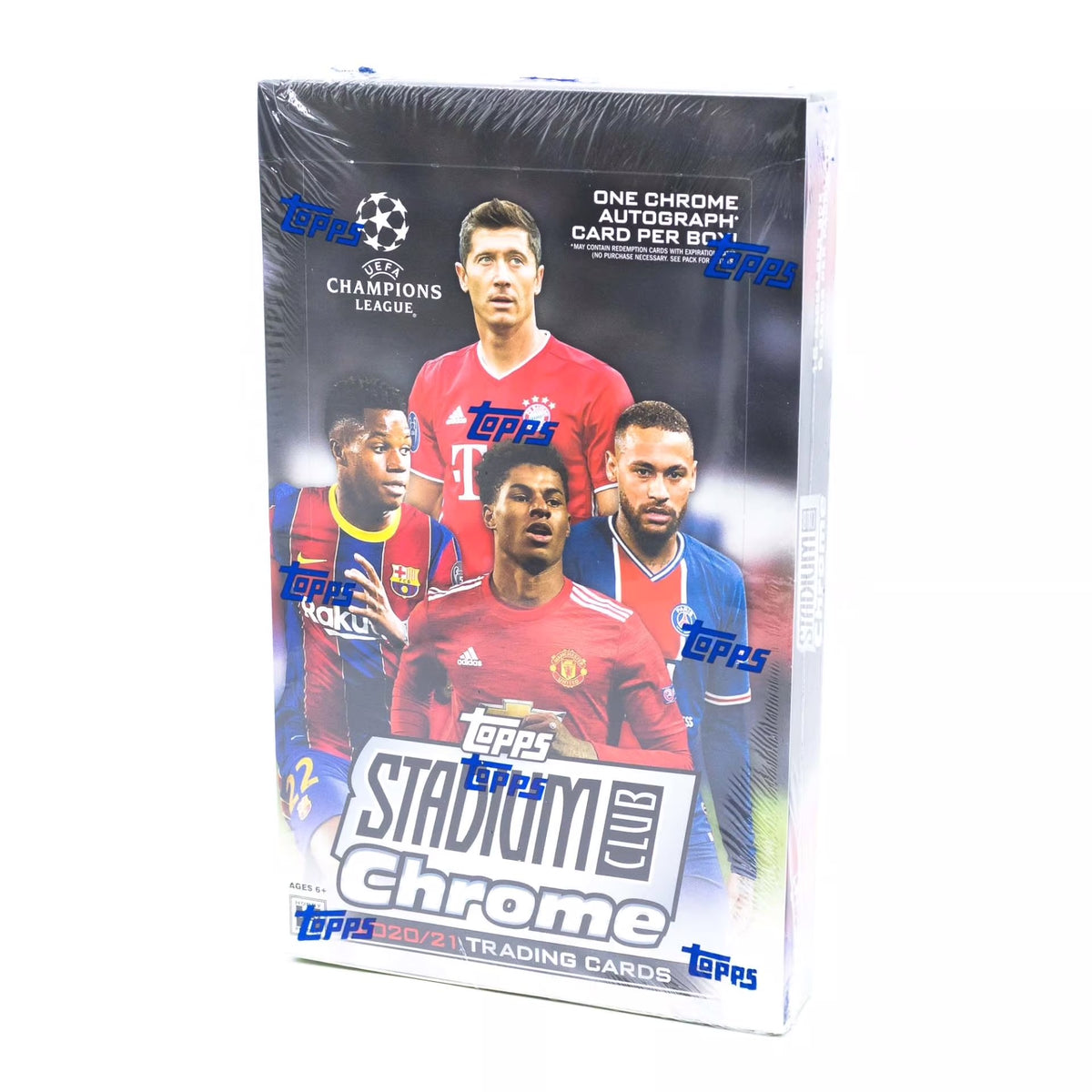 4 BOX 2020/21 Topps Stadium Club Chrome UEFA Champions League Hobby / RTP / #162