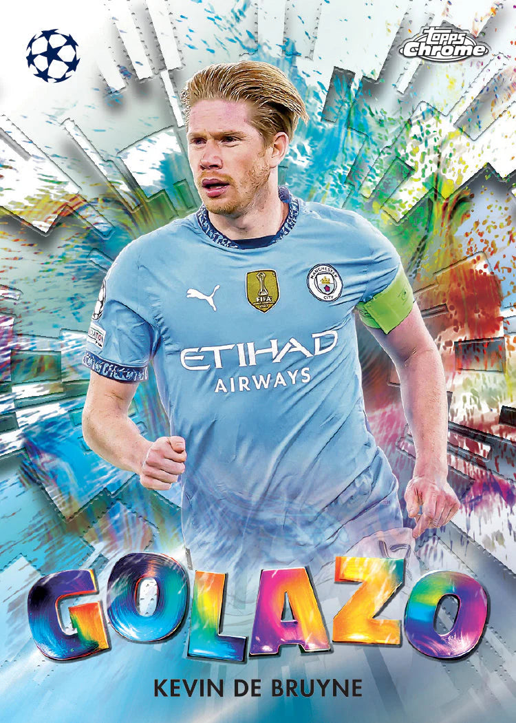 2024/25 Topps Chrome UEFA Club Competitions Soccer Hobby Box