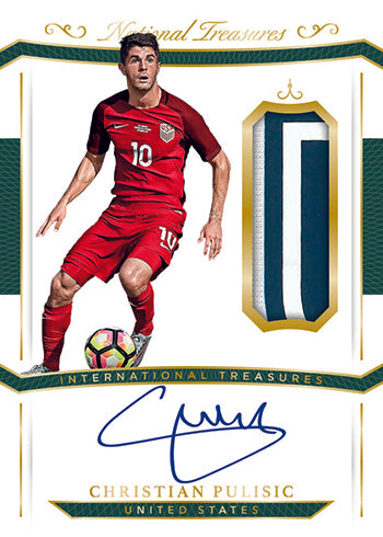 2018 Panini National Treasures Soccer Hobby Box