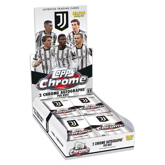 2022/23 Topps Chrome Juventus Soccer Hobby Box