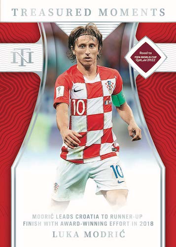 2022 Panini National Treasures Soccer Road to World Cup Hobby Box