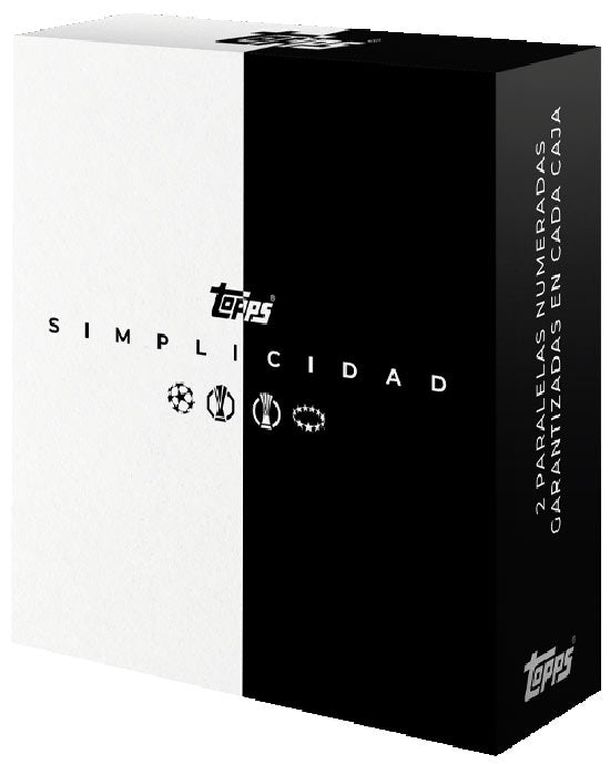 2024/25 Topps Simplicidad UEFA Club Competitions Soccer Hobby Box