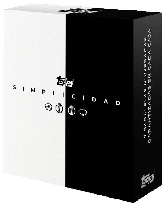 2024/25 Topps Simplicidad UEFA Club Competitions Soccer Hobby Box