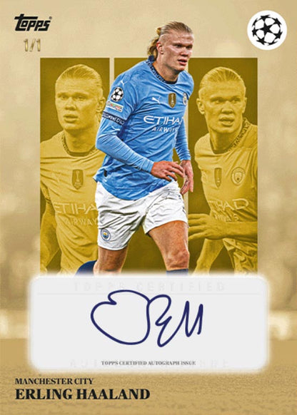 2024/25 Topps Simplicidad UEFA Club Competitions Soccer Hobby Box
