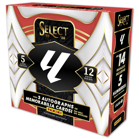 2025/26 Panini Select La Liga Soccer Hobby Box