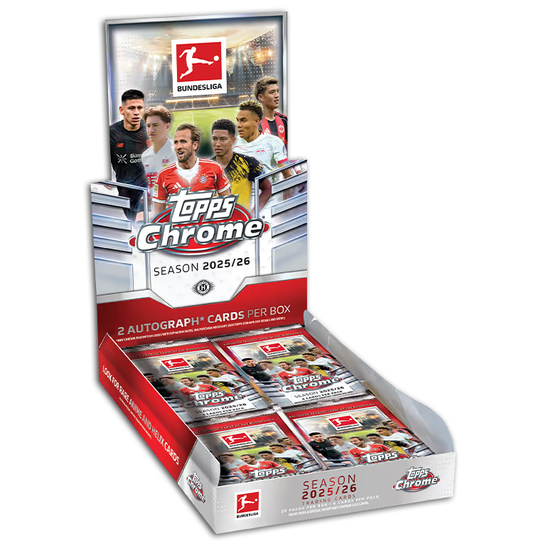 1 CASE (12 BOX) 2025/26 Topps Chrome Bundesliga Hobby Break / PYPT / #127