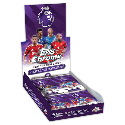 2 CASE (24 BOX) 2026 Topps Chrome Premier League Hobby Break / PYPT / #114