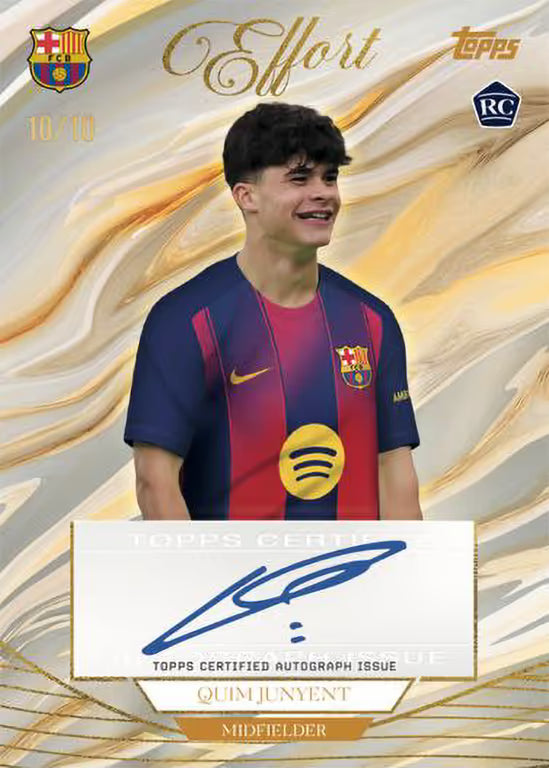 1 BOX 2025/26 Topps Barcelona Forever Soccer Break / RP / #120