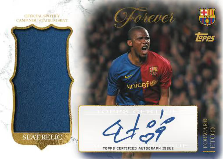 1 BOX 2025/26 Topps Barcelona Forever Soccer Break / RP / #120