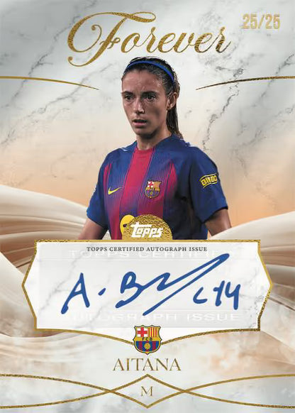 1 BOX 2025/26 Topps Barcelona Forever Soccer Break / RP / #120