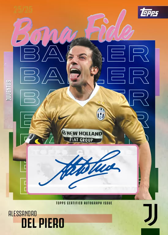7 BOX 2025/26 Topps Juventus Team Set Soccer Break / RP / #105