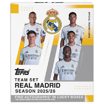 1 CASE (20 BOX) 2025/26 Topps Real Madrid Team Set Soccer Break / RP / #119
