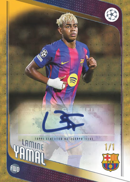 2 CASE (24 BOX) 2025/26 Topps Flagship UEFA Club Competitions Break / PYPT / #106