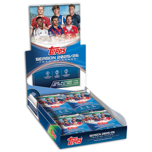 2025/26 Topps Flagship UEFA Club Competitions Soccer Hobby Box