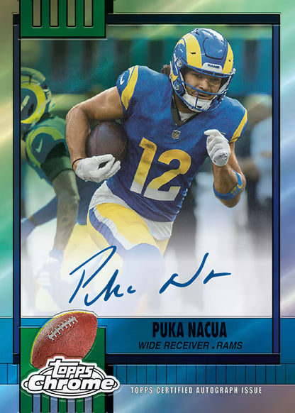 3 BOX NFL MIXER / 2025 TOPPS CHROME FOOTBALL HOBBY & JUMBO Break / PYT / #130