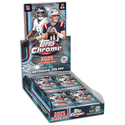 3 BOX NFL MIXER / 2025 TOPPS CHROME FOOTBALL HOBBY & JUMBO Break / PYT / #130