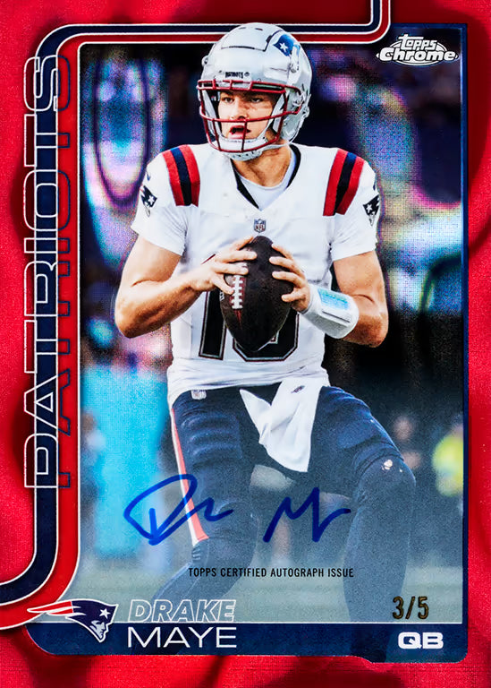 3 BOX NFL MIXER / 2025 TOPPS CHROME FOOTBALL HOBBY & JUMBO Break / PYT / #130