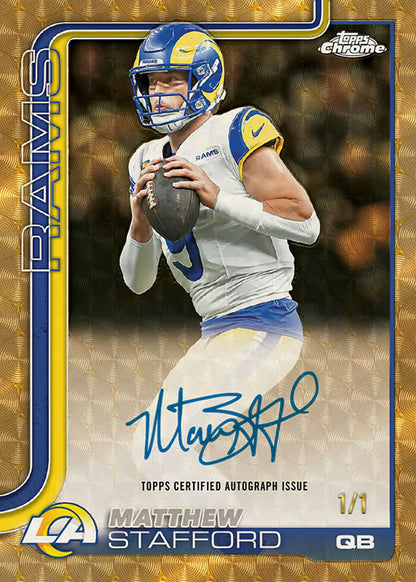 3 BOX NFL MIXER / 2025 TOPPS CHROME FOOTBALL HOBBY & JUMBO Break / PYT / #130