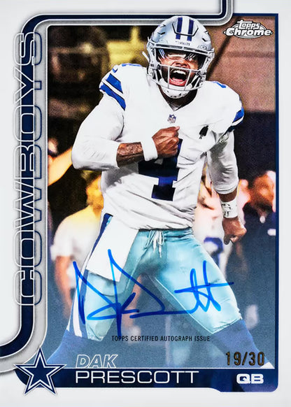 3 BOX NFL MIXER / 2025 TOPPS CHROME FOOTBALL HOBBY & JUMBO Break / PYT / #130