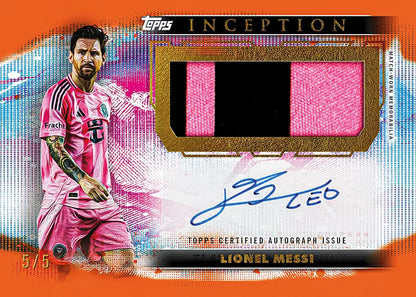 10 BOX 2025 Topps Inception MLS Soccer Break / RPT / #103