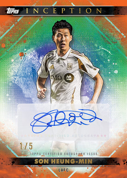 10 BOX 2025 Topps Inception MLS Soccer Break / RPT / #103