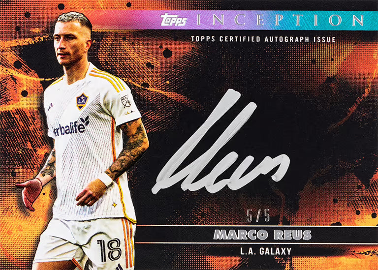 10 BOX 2025 Topps Inception MLS Soccer Break / RPT / #103