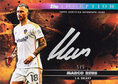 10 BOX 2025 Topps Inception MLS Soccer Break / RPT / #103