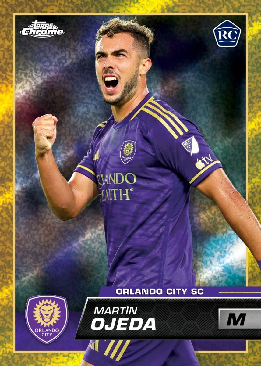 2023 Topps Chrome MLS Major League Soccer Hobby Box