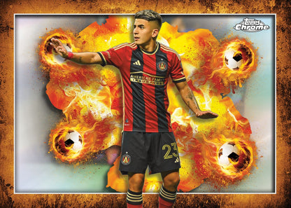 2023 Topps Chrome MLS Major League Soccer Hobby Box