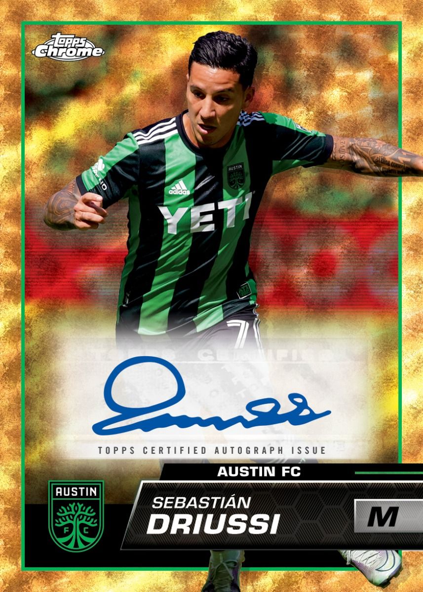 2023 Topps Chrome MLS Major League Soccer Hobby Box