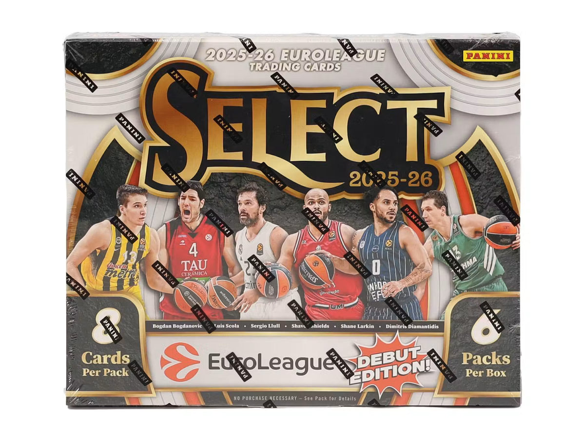 2025/26 Panini Select EuroLeague Basketball Hobby Box