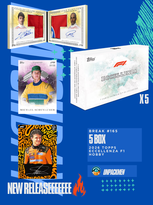 5 BOX 2026 Topps Eccellenza F1 Hobby / RD / #165