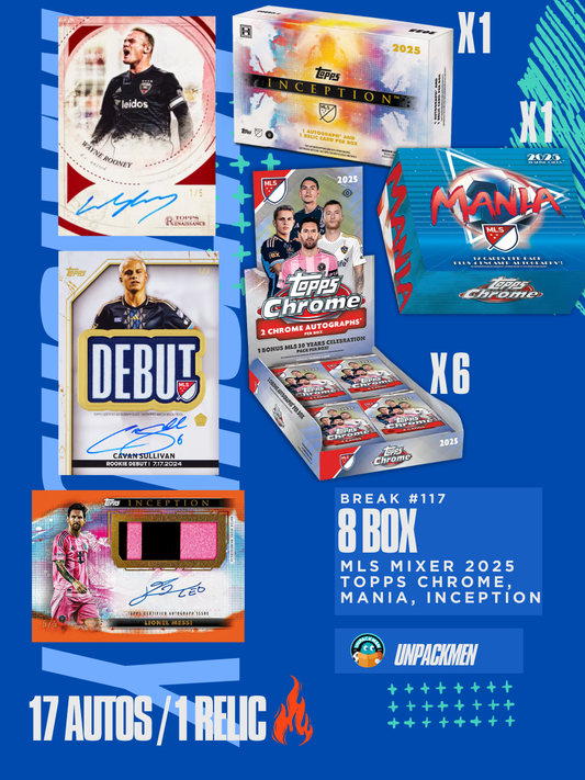 8 BOX 2025 MLS MIXER Soccer Break / RPT / #117