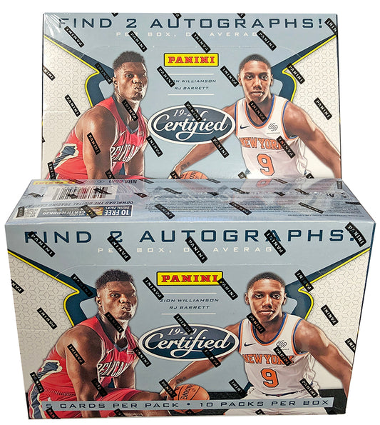 1 CASE (12 BOX) 2019/20 Panini Certified Basketball Hobby Break / RT / #122